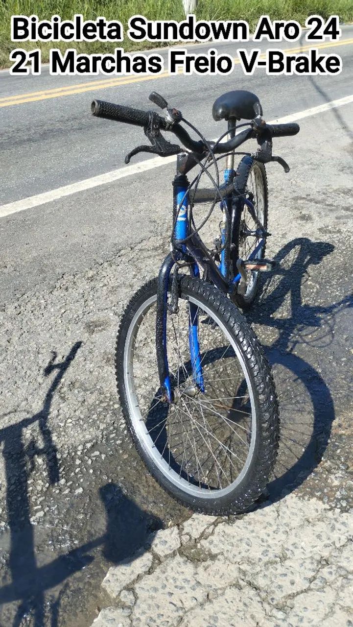 Bicicleta Sundown aro 24, 21 marchas