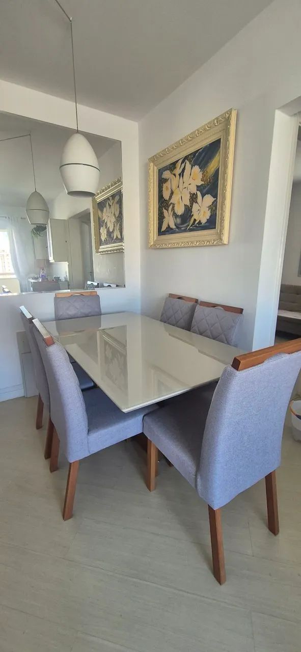 Mesa de jantar com 6 cadeiras  - Foto 2