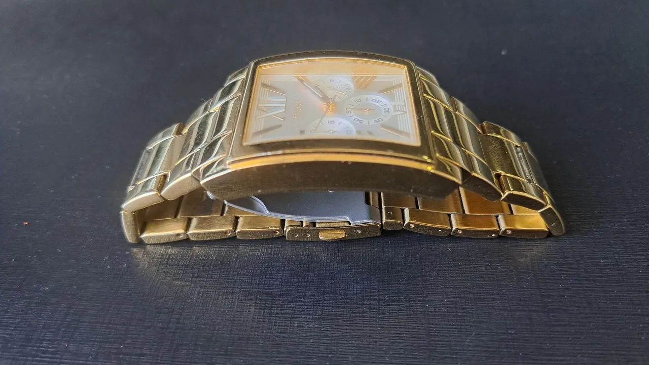 Relógio Guess U0009G2 Dourado - Foto 3