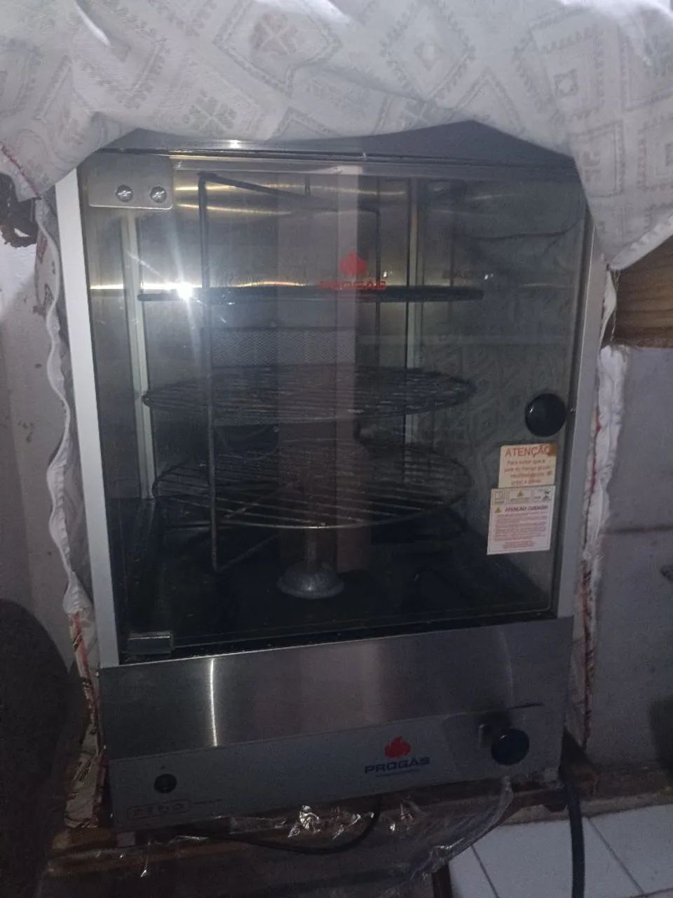 Máquina de assar frango 