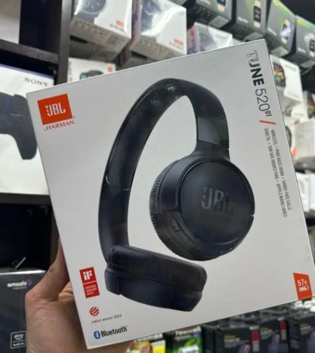 Fone de Ouvido JBL (Original - Lacrado - Garantia) Modelo 520Bt - Foto 2