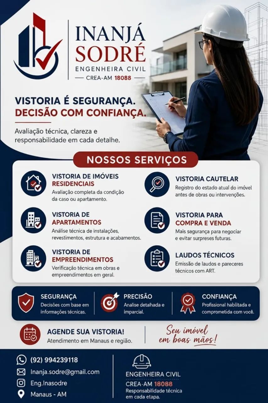 Vistoria em empreendimento