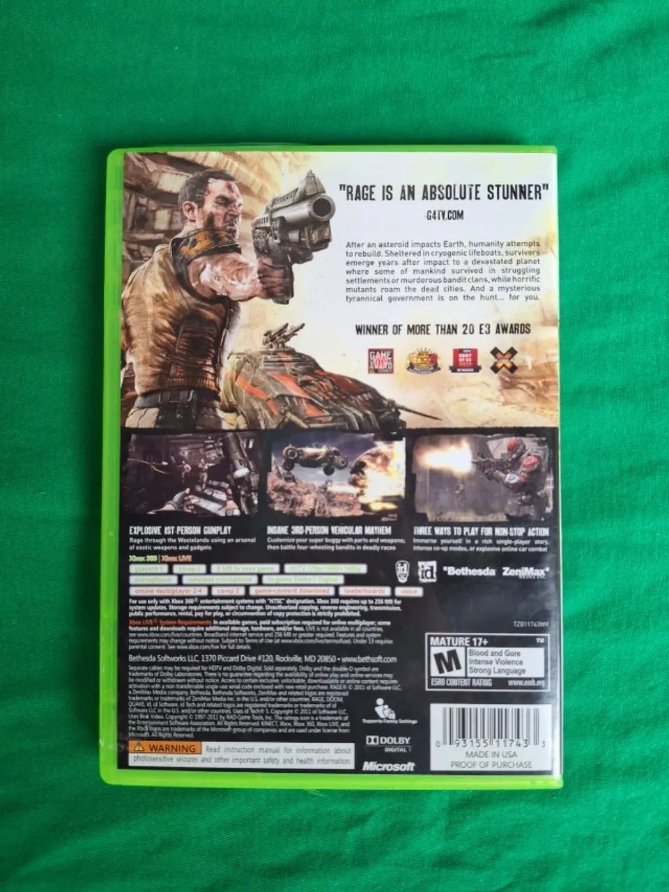 RAGE - XBOX 360 - Foto 2