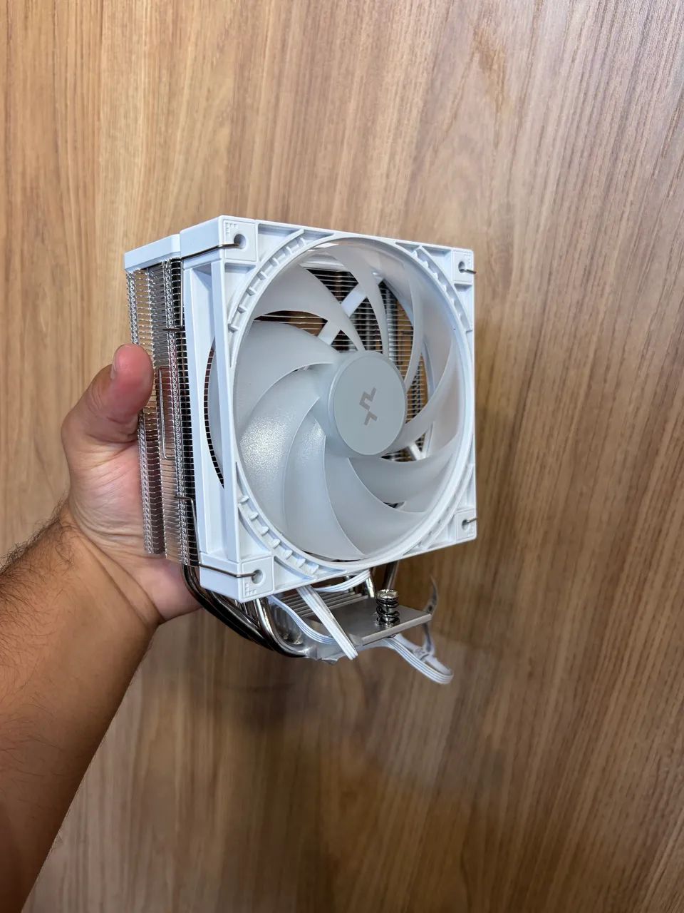 Air Cooler DeepCool Ag400 branco arfa - Foto 4