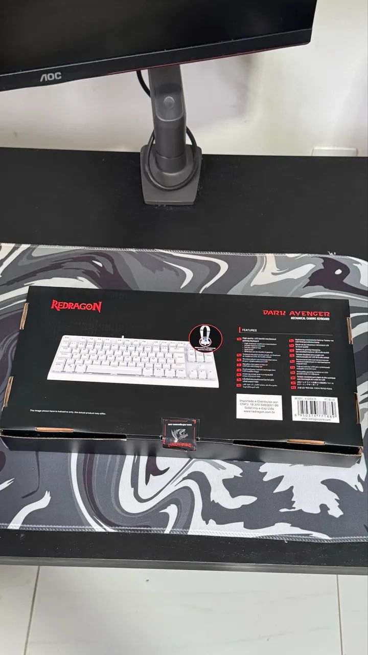Teclado Redragon K568-W  - Foto 2