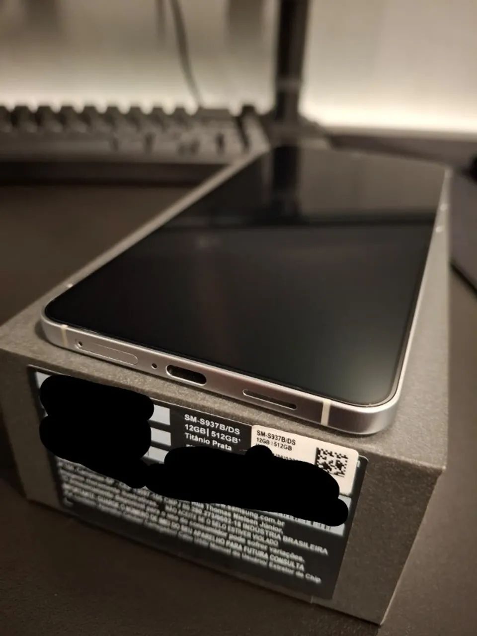 Galaxy S25 Edge Prata 512gb - Foto 2