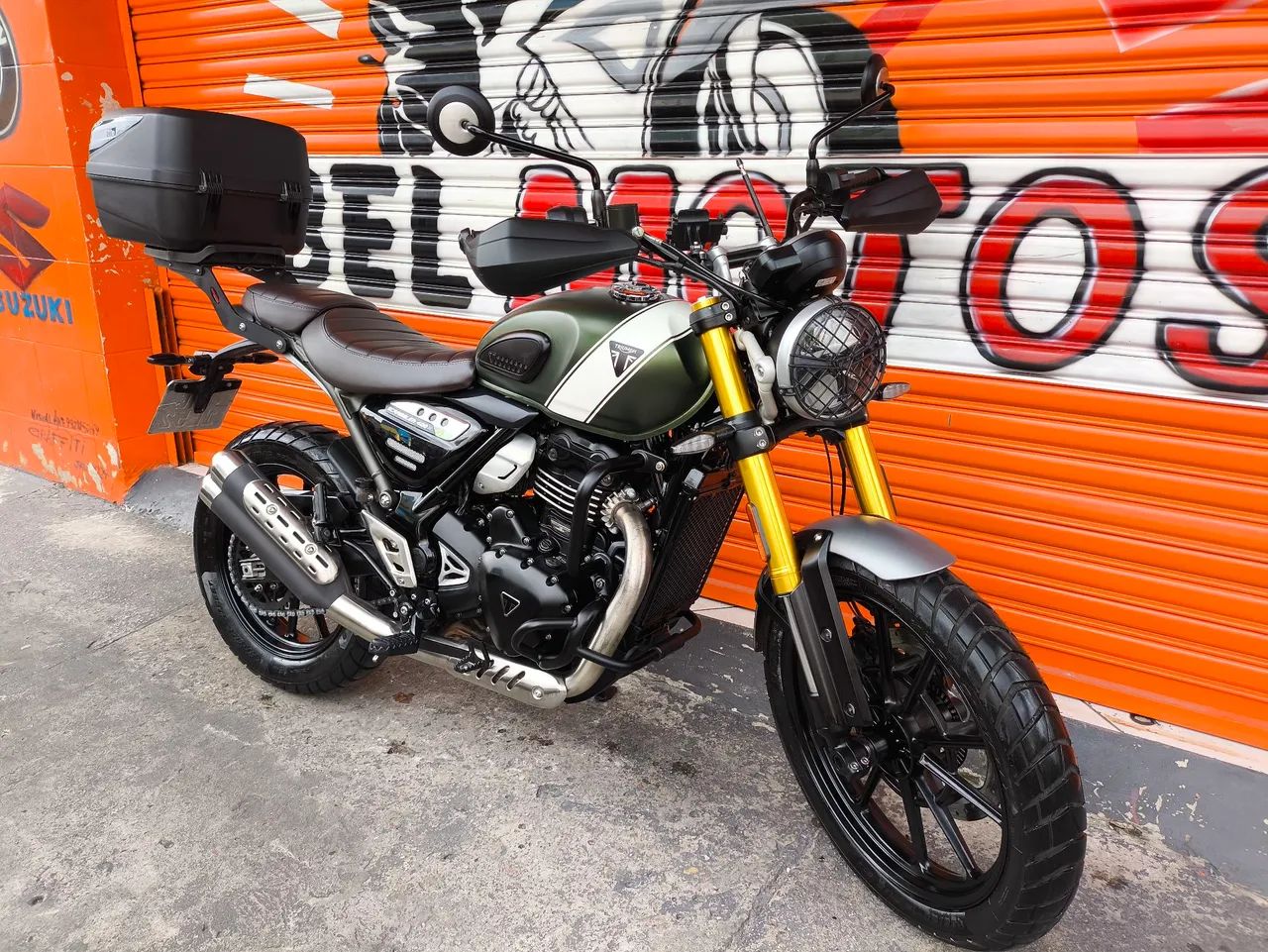TRIUMPH SCRAMBLER 400X 2025 ABS COM 13 MIL KM  - Foto 3