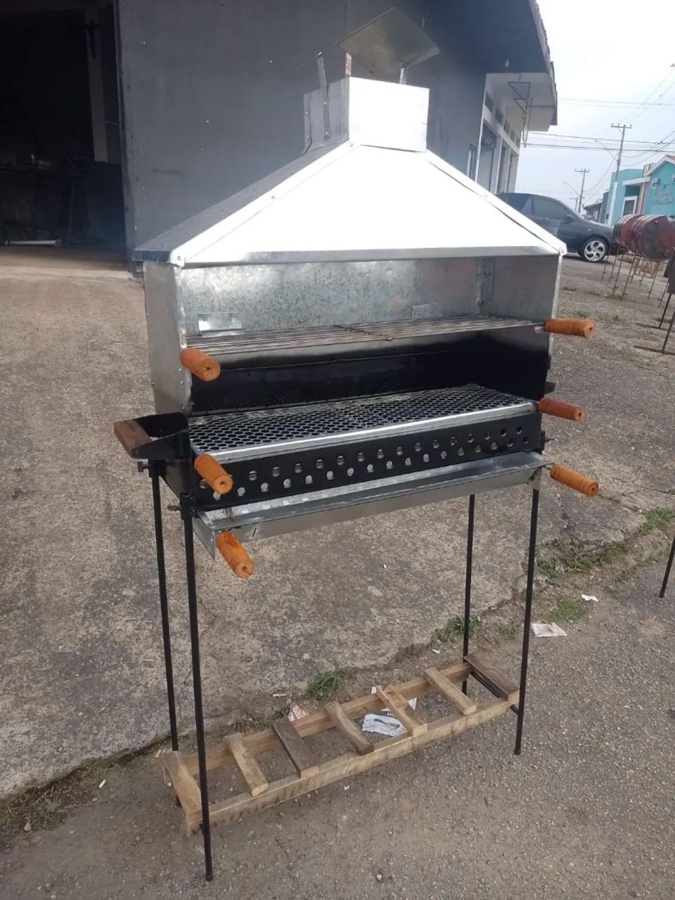Churrasqueira para espetinho  - Foto 3