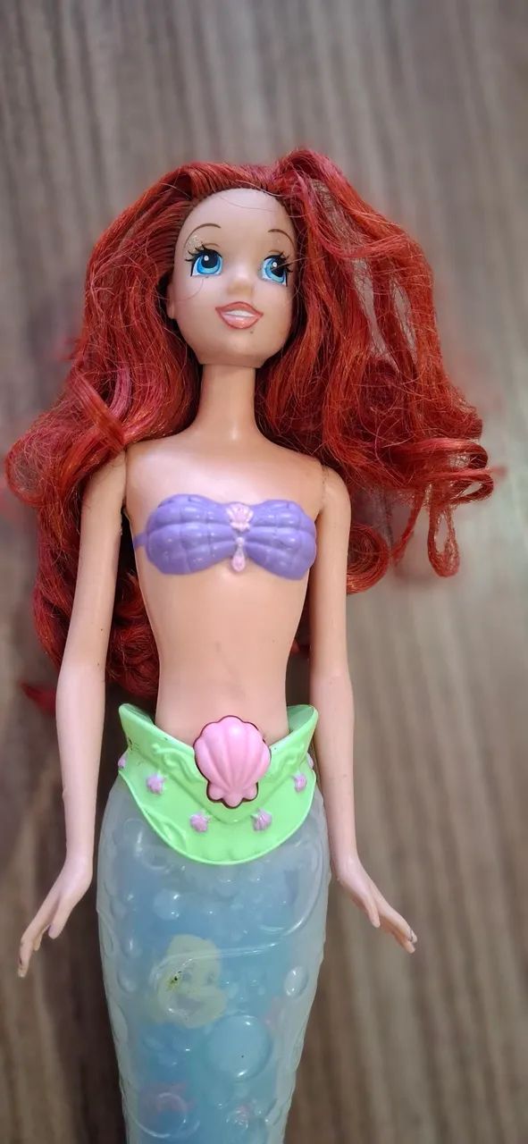ARIEL Magic Light- Up Mermeid Mattel 2007 2008 - Foto 4