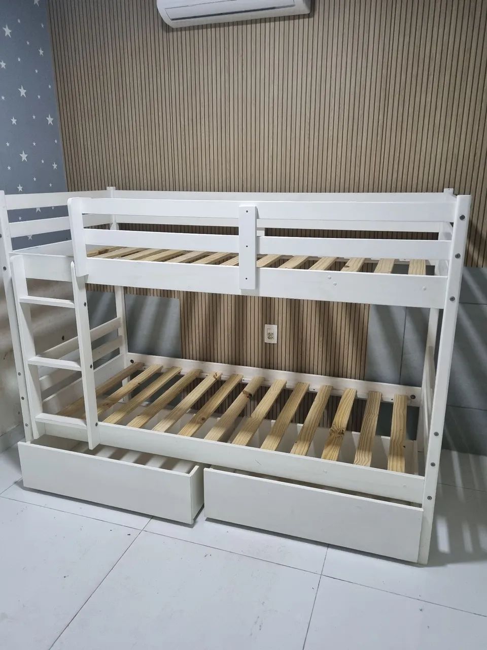 Cama beliche madeira maciça 