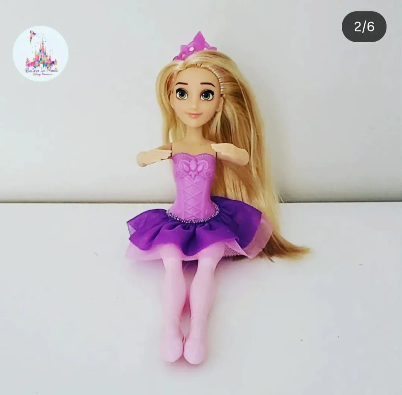 Boneca Princesa Disney Rapunzel Bailarina Hasbro - Foto 2