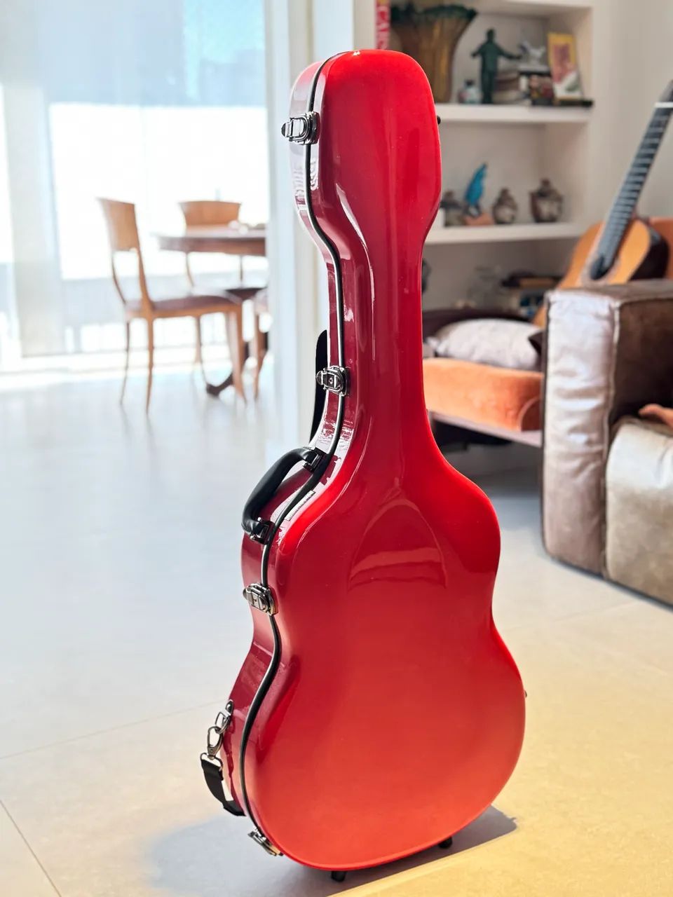 Case de Fibra de vidro para Violão 6 e 7 cordas