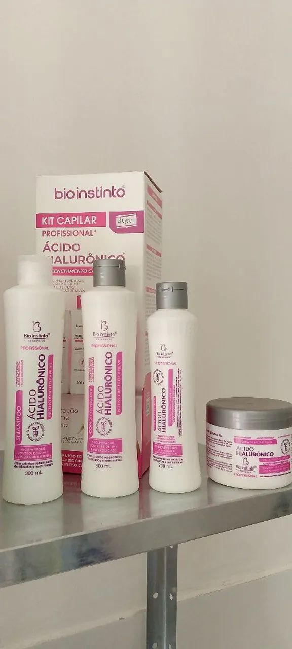 Kits bio instinto sh + cond + creme pentear e Máscara - Foto 4