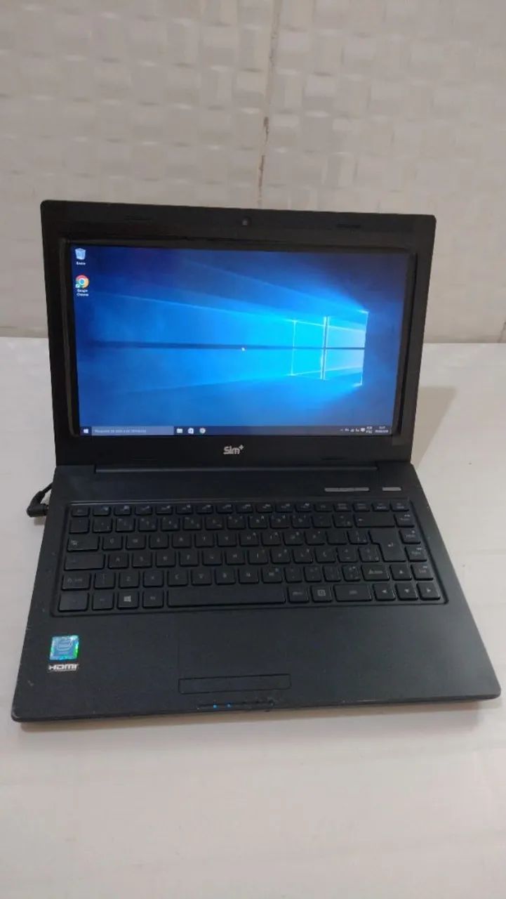 Notebook SIM+ DDR3 HDMI Windows 10 Pro Ativado 4G HD 320G - Foto 2