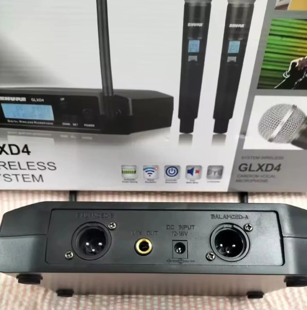 Microfone GLXD4 / Beta 58a UHF - Foto 4
