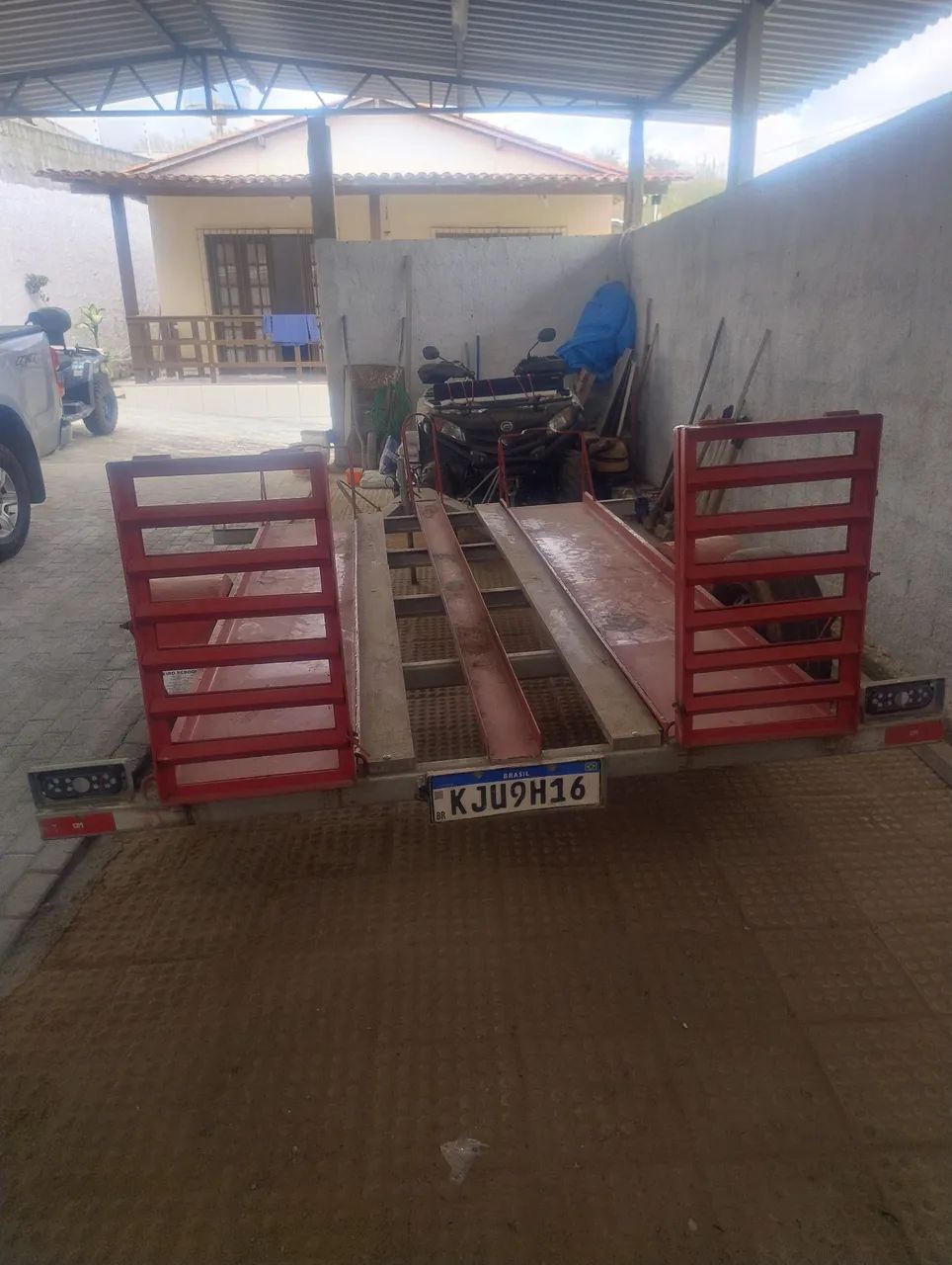 Reboque para quadriciclo e motos 