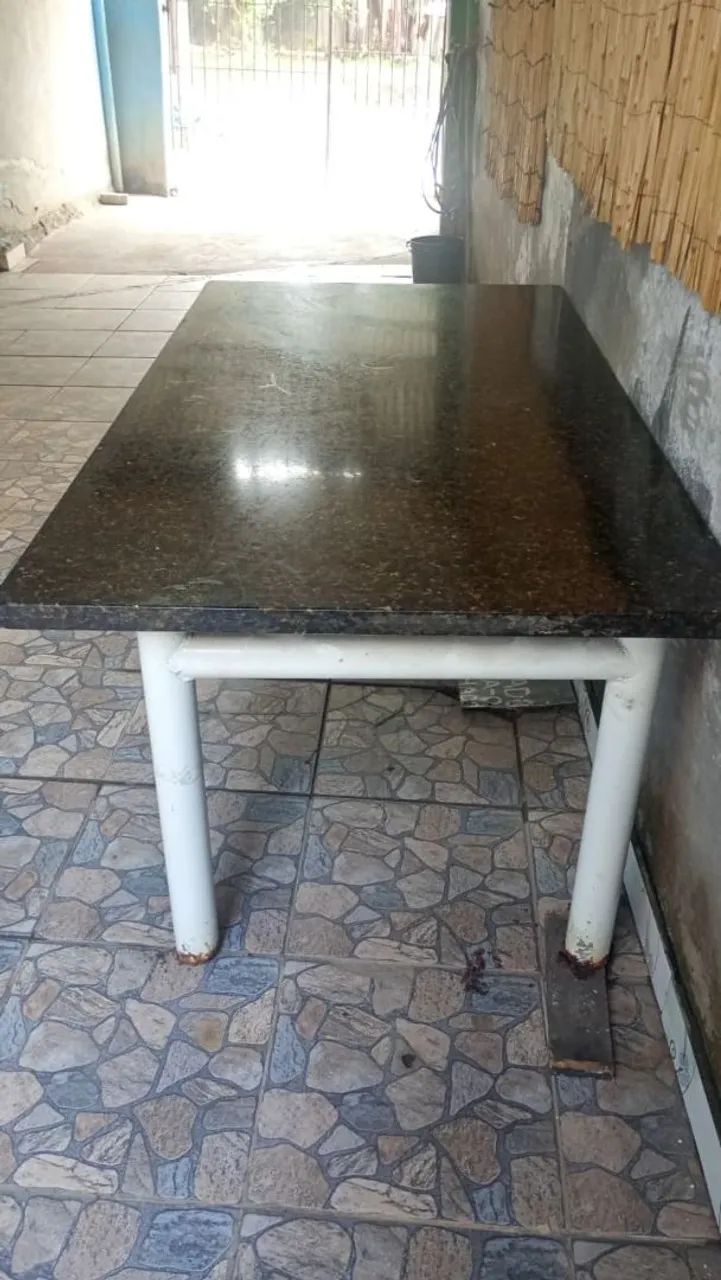 Tampo de mesa de granito (**usada**) - Foto 2