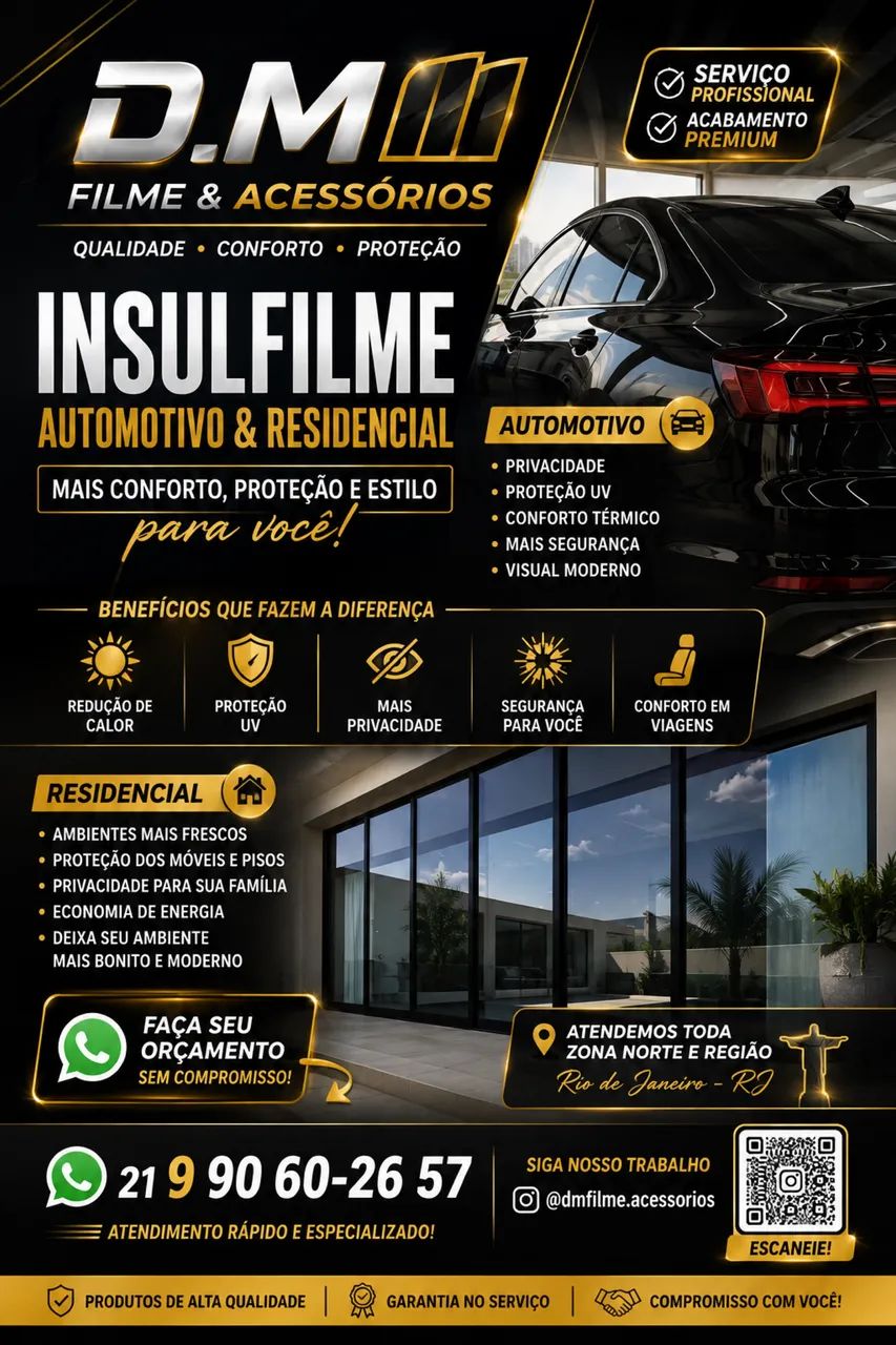 Aplicação de insulfilme 