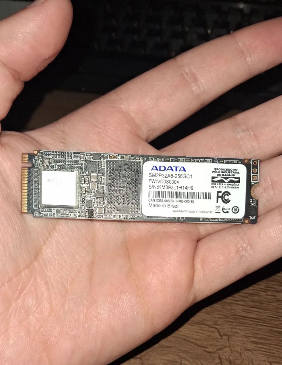 SSD 256 GB ADATA M.2 NVME 