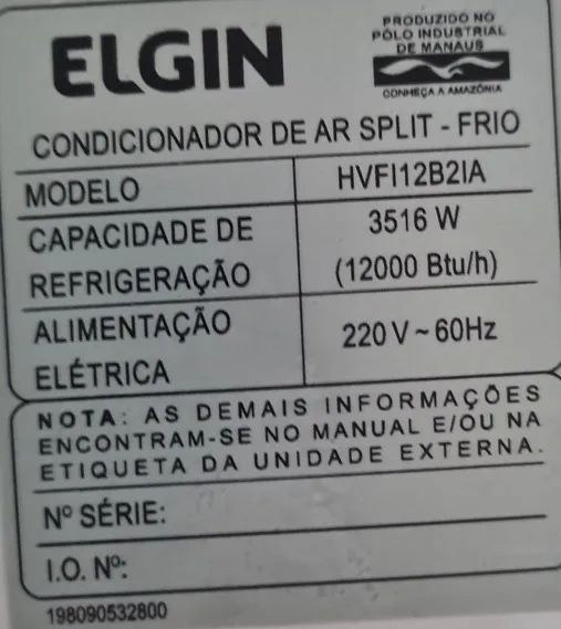Ar Condicionado 12000 Btus - Foto 2
