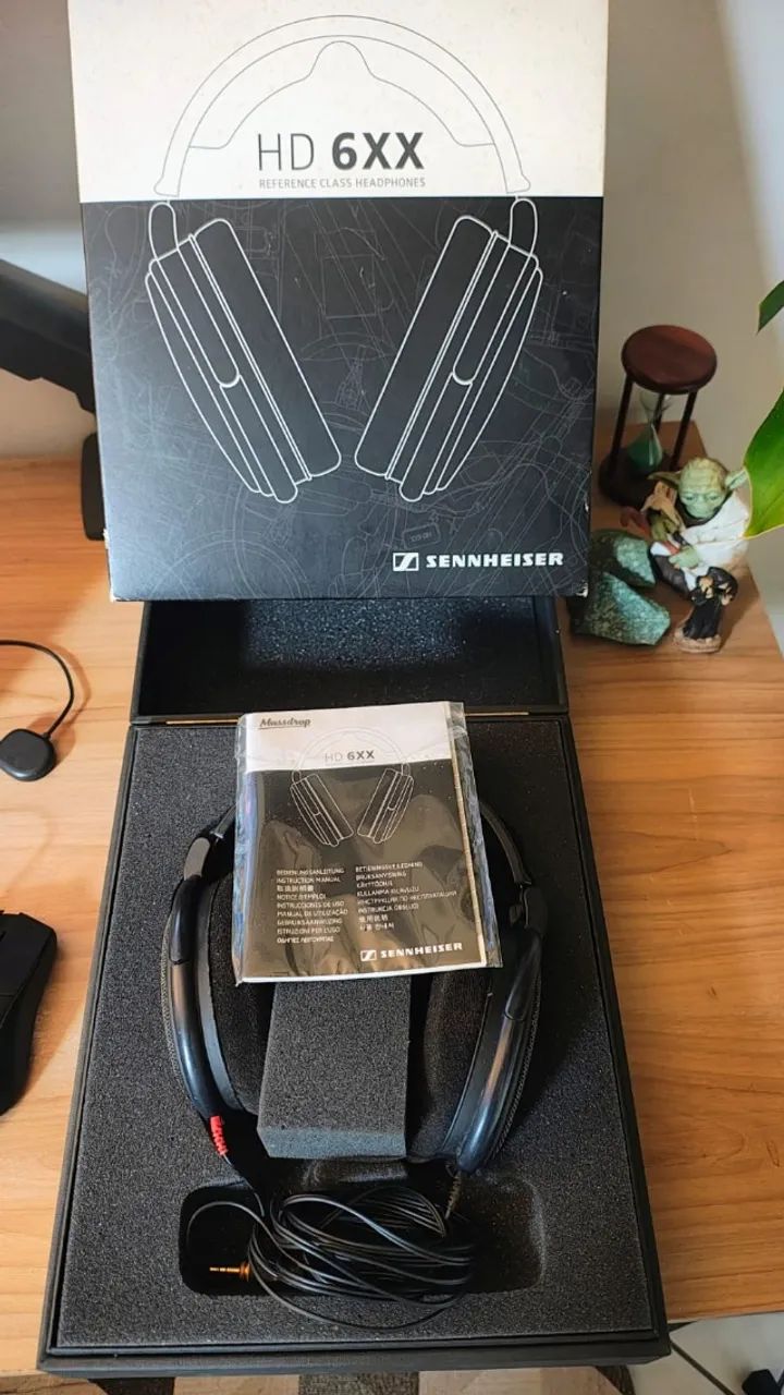 Fone Headphone Sennheiser HD 6XX (HD 650) + Kit Completo