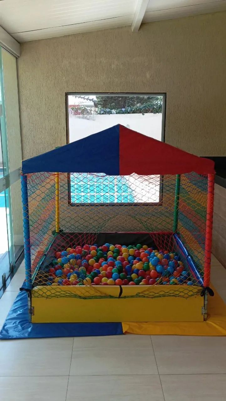 Pula-pula e Piscina de bolinha - Dia das Crianças  - Foto 5