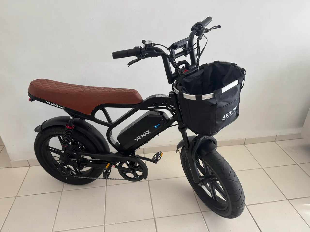 Bike Elétrica V9 Max (com 97 km) - Foto 4