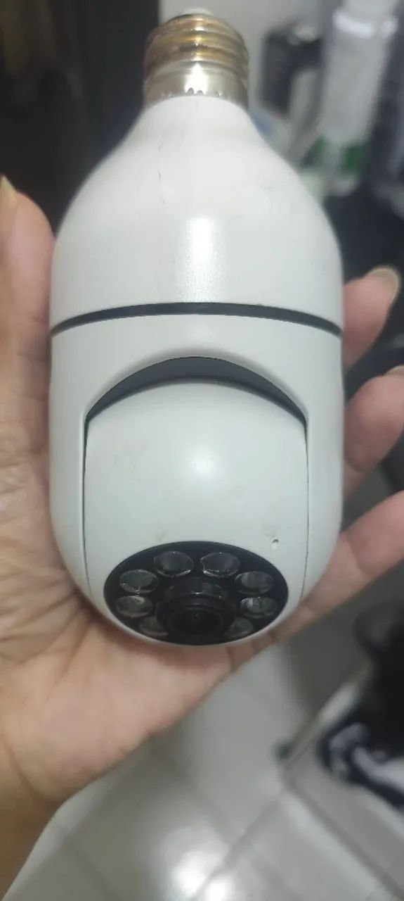 Câmera lâmpada  de segurança  - Foto 5