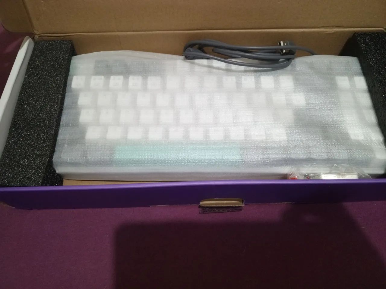 Teclado mecânico Machenike K500 Mechanical Keyboard - RGB, 94 teclas - Foto 2
