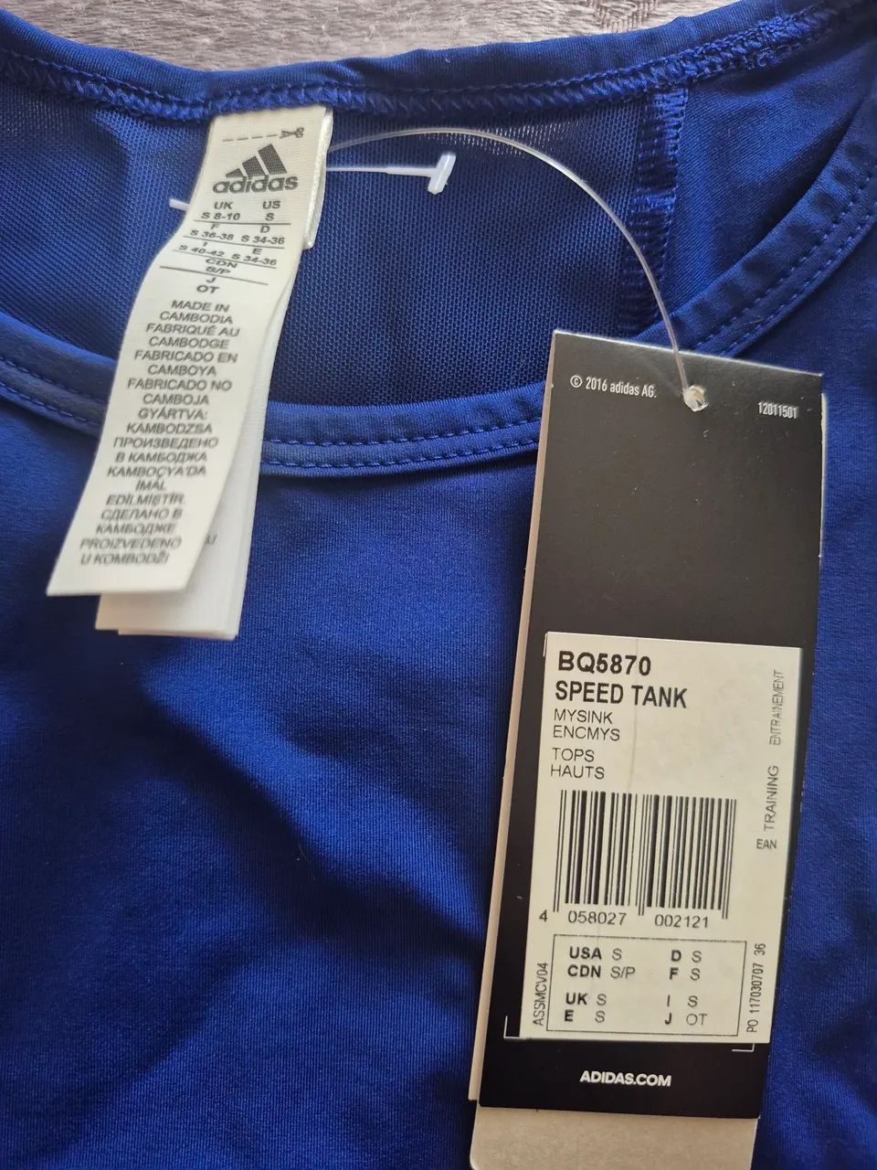 Regata nadador Adidas azul Royal. 40,00. Nova - Foto 2
