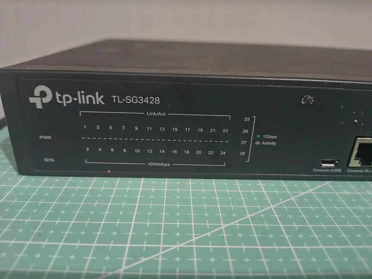 Switch TP link TL SG3428 24 portas funcionando perfeitamente  - Foto 2
