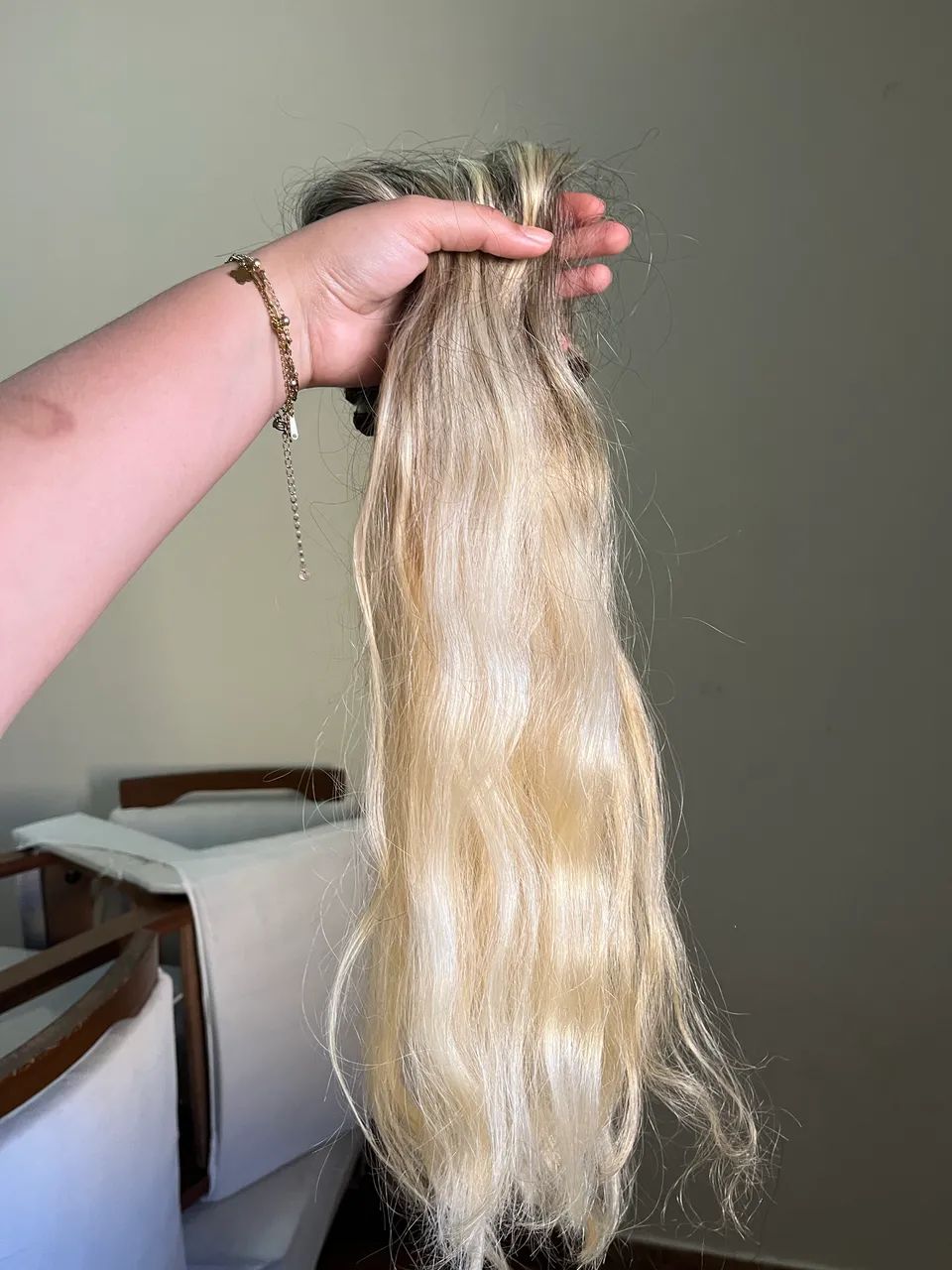MegaHair cabelo brasileiro 60cm  - Foto 3