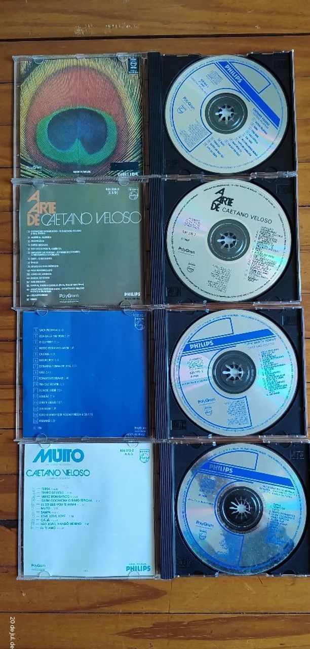 Lote com 13 Cds Caetano Veloso Originais  - Foto 3