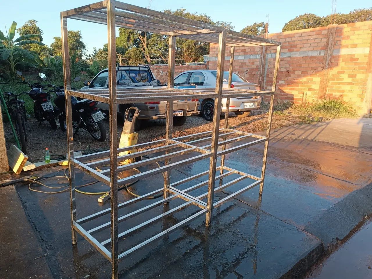 Mesas pias e prateleiras inox  - Foto 5