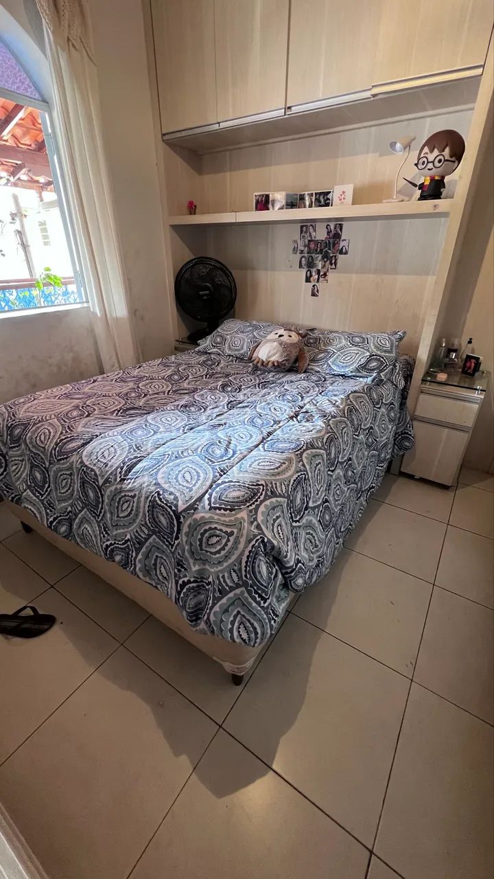 CAMA CASAL QUASE NAO USADA - Foto 5