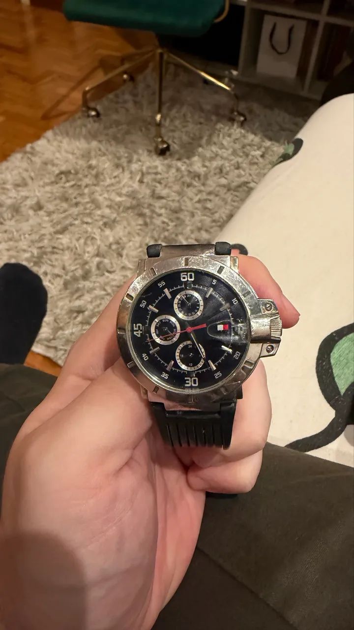 Relógio Tommy Hilfiger Aço Robusto