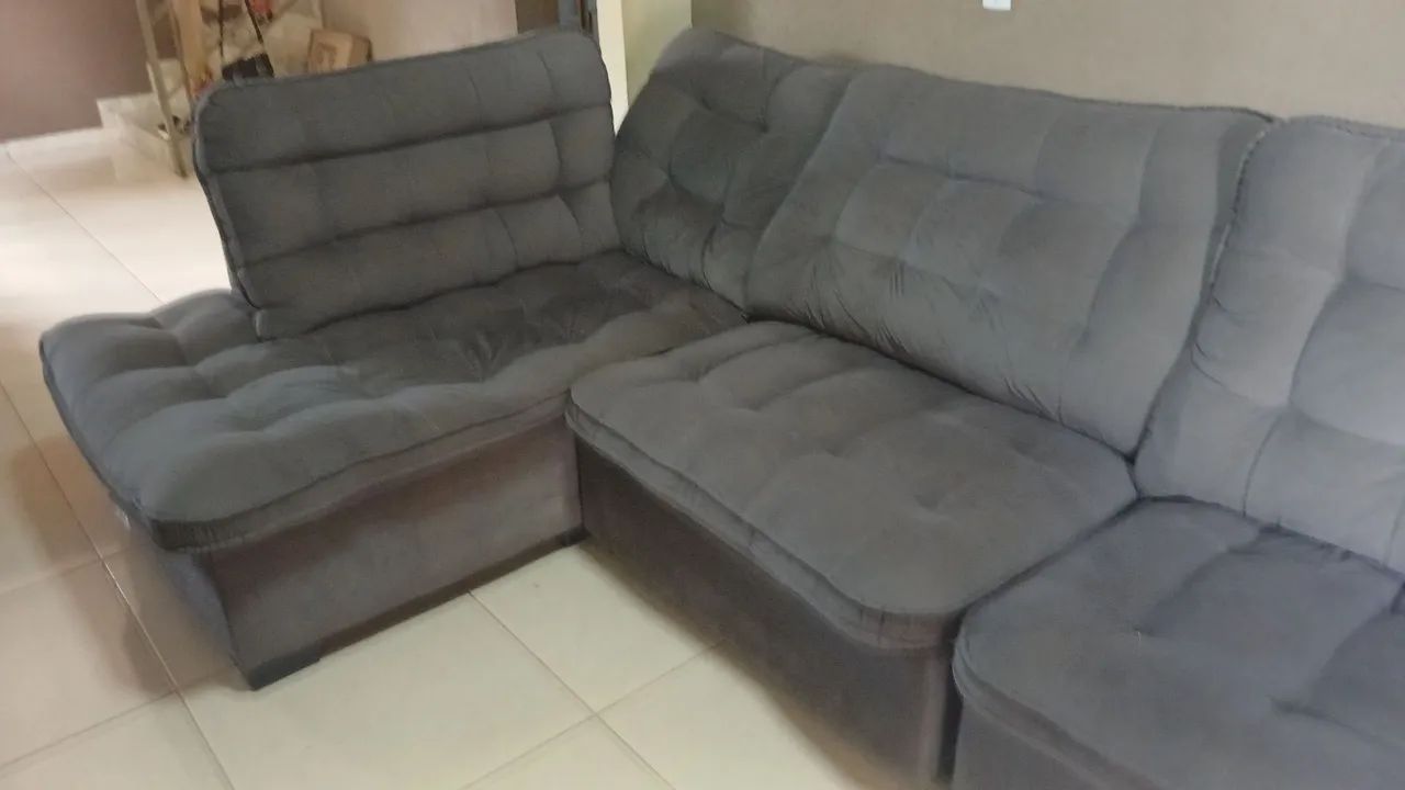 Sofá retrátil reclinavel - Foto 2