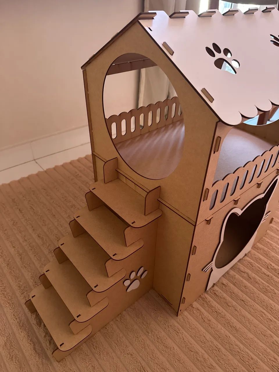 Casinha para gato (montada) - Foto 2