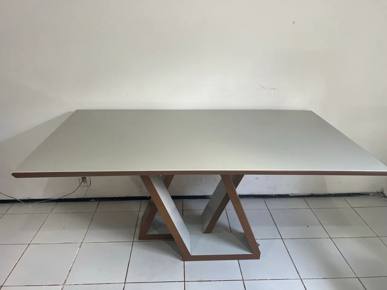 Mesa tampo de vidro - Foto 4