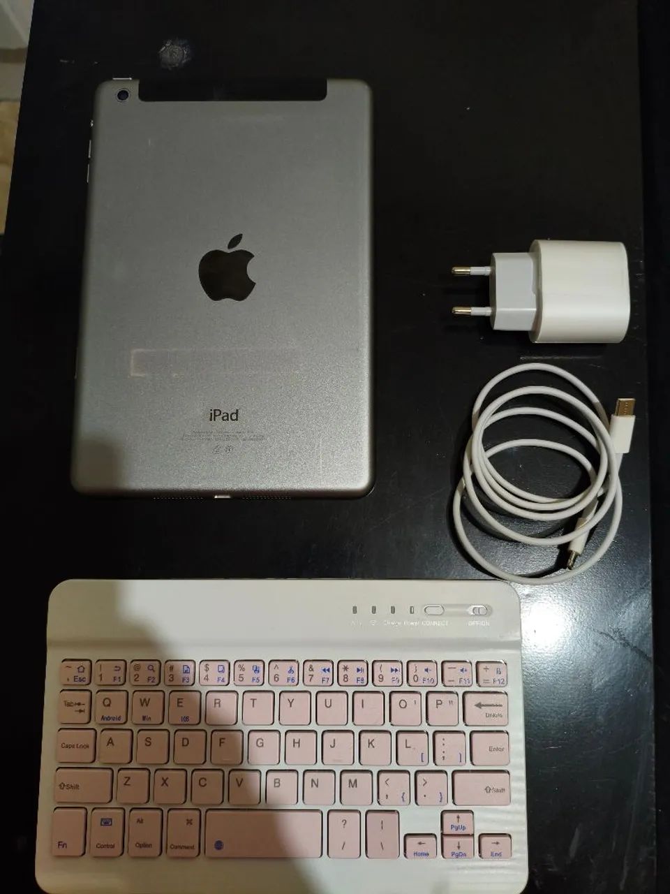 iPad mini 2 32GB + Teclado Bluetooth + Carregador - Foto 3