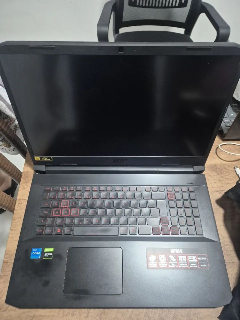 Notebook Gamer Nitro 5 com 40gb e 1.5 tera de ssd - Foto 2