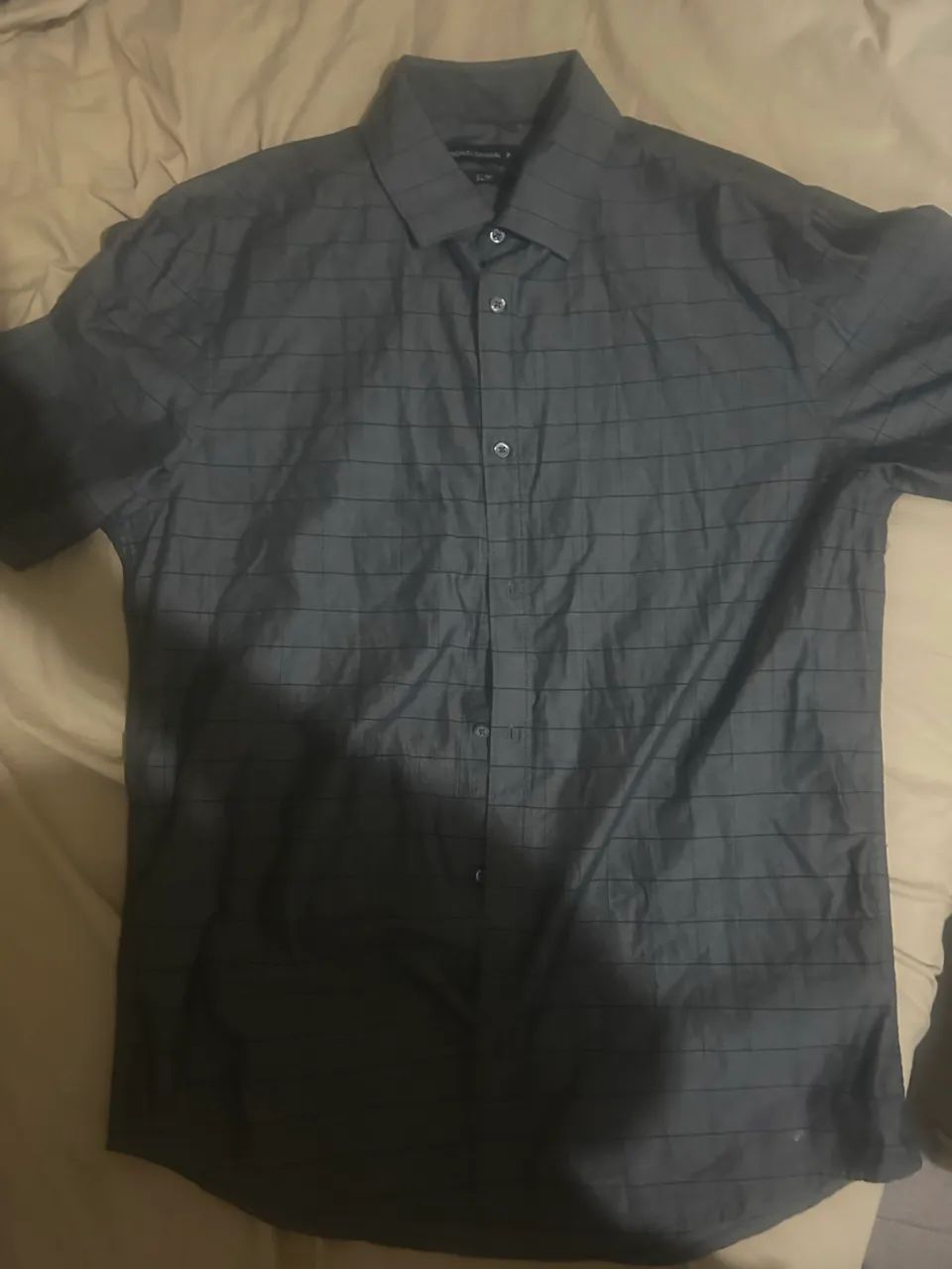 camisa social manga curta, Nova. Nunca usada.