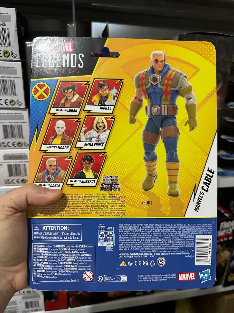 Marvel legends cable - x-men 97  - Foto 3