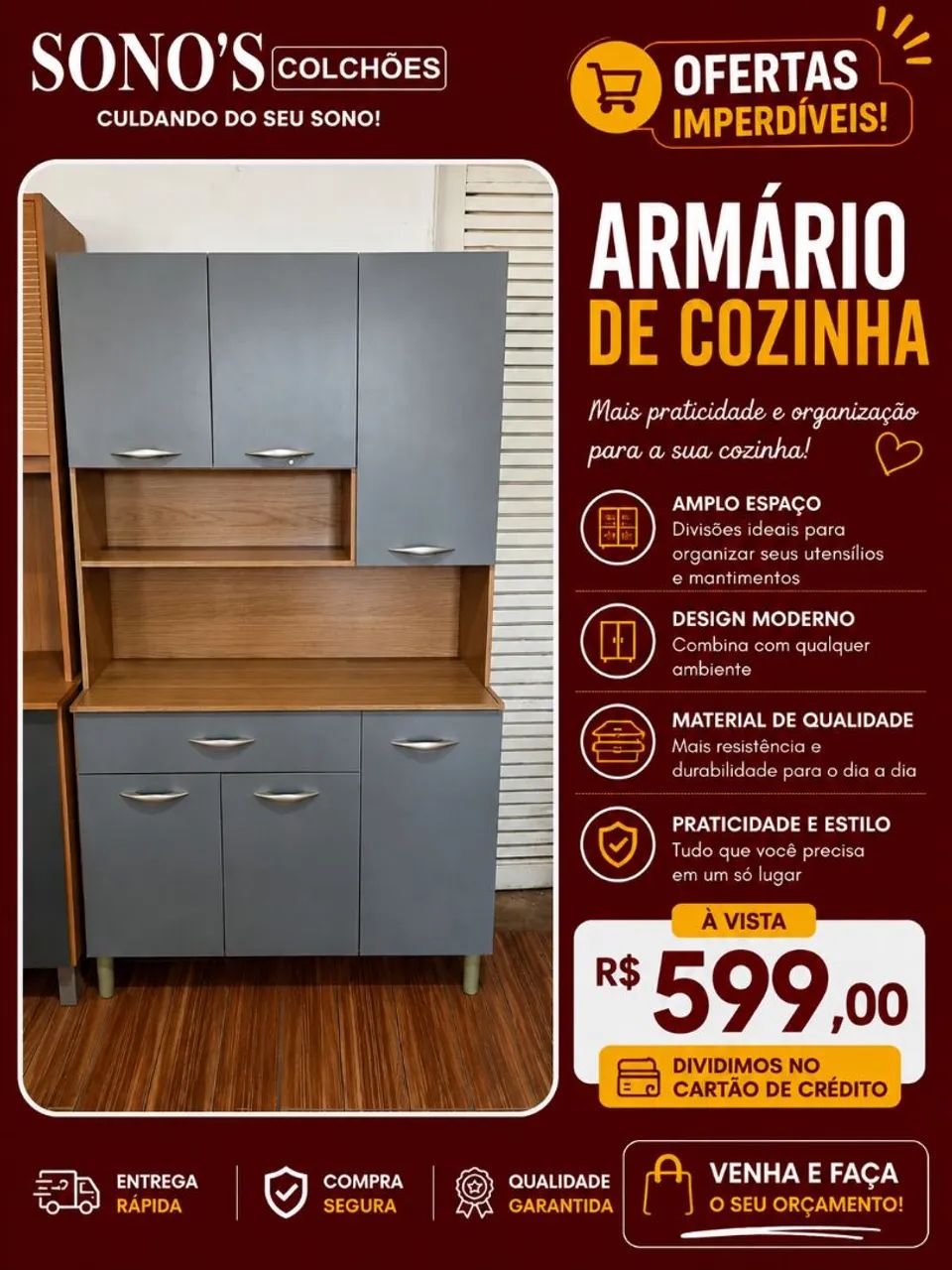 Armário de cozinha OFERTA 