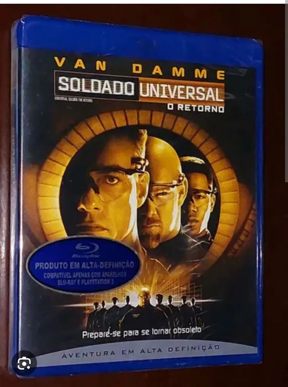 Blu-ray Soldado Universal o Retorno 