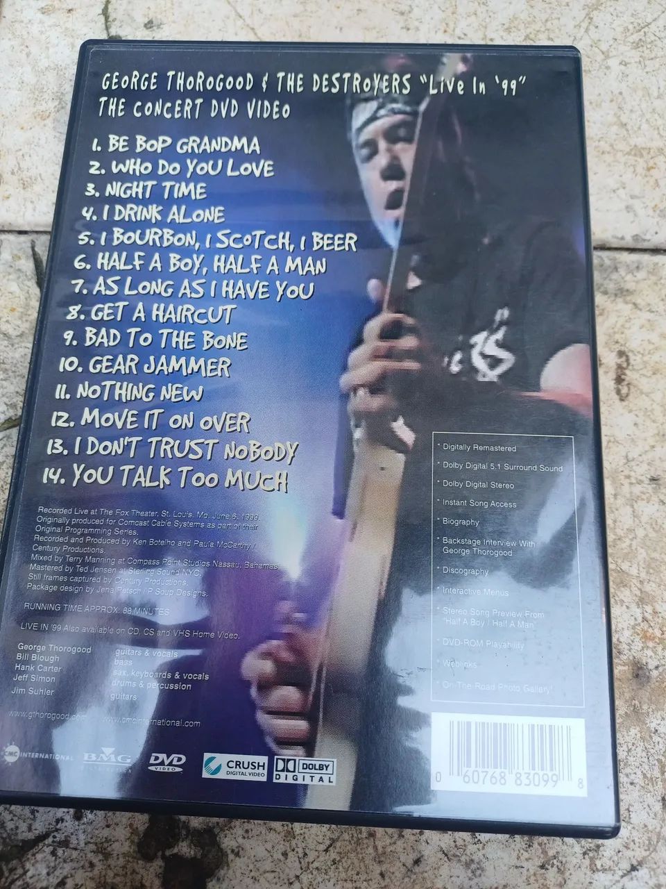 DVD George Thorogood e The Destroyers - Foto 2