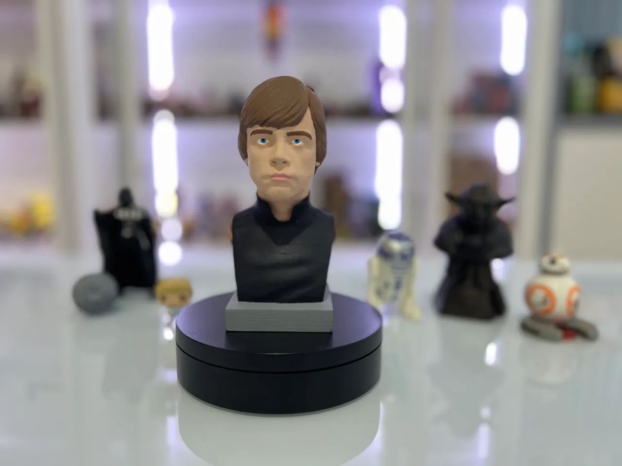 Luke Skywalker impressão 3D