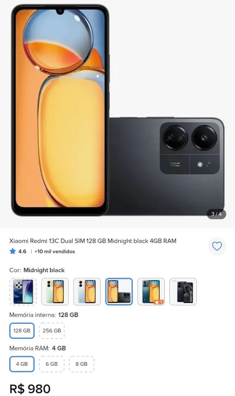 Redmi 13C 128 Gb 8 ram