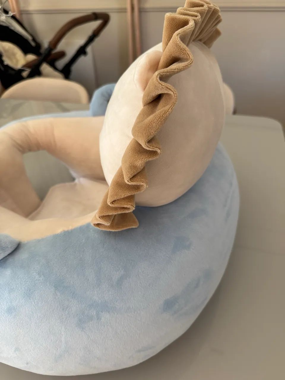 Poltrona/assento de bebê em pelúcia Novo - Foto 5