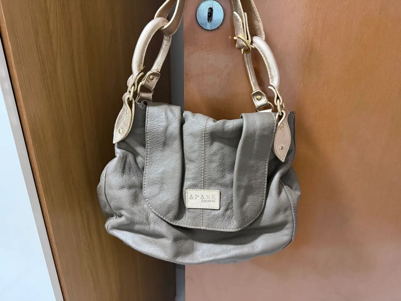 Bolsa de couro Apaxe - Foto 5